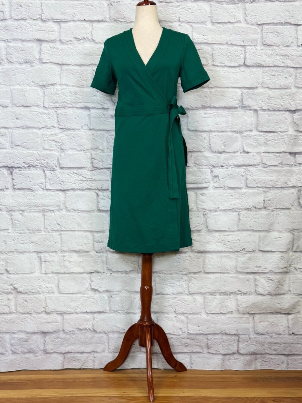 Boden Mira Ponte Wrap Dress